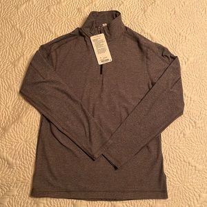 Men’s Lululemon 1/2 Zip Gray Warm Long Sleeve